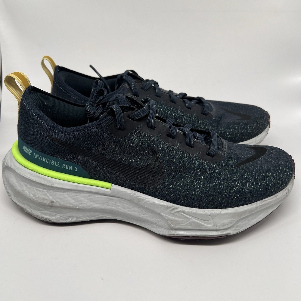 Nike ZoomX Invincible Run FK 3 Mens Running Shoes 8 DR2615 Geode Armory Teal Box